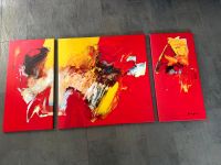 Kunstdruck, Trio, Leinwand, Bild, Triptyque rouge, Pascal Magis Baden-Württemberg - Renchen Vorschau