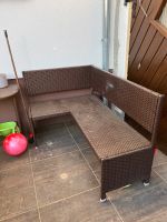 Eckbank Tisch Rattan Set Balkon Niedersachsen - Wolfsburg Vorschau