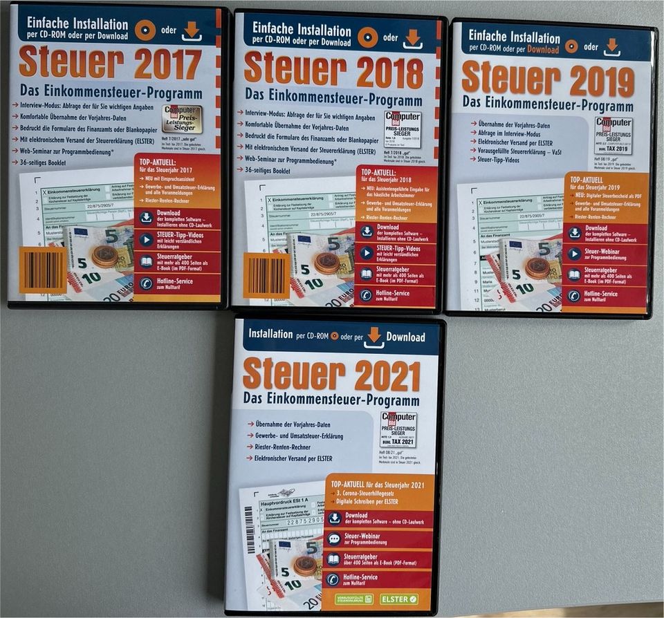 Aldi Steuer Einskommensteuer CD/ Programm in Gengenbach