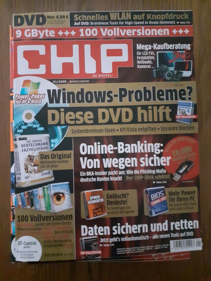 Computerzeitschriften CHIP / COMPUTERBILD MIT DVD diverse in Duisburg