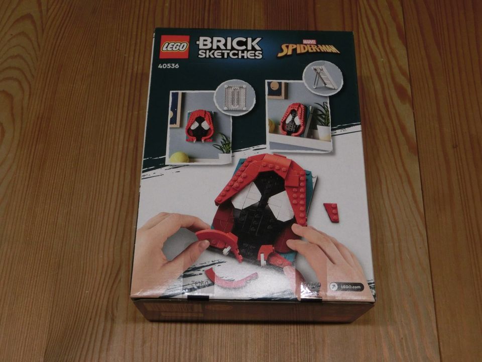 Lego Brick Sketches je 24€ 40535 40536 Miles Morales Iron Man in Bottrop