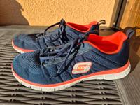 Skechers Sneaker blau Gr.40 memory foam Niedersachsen - Algermissen Vorschau