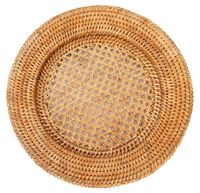 Platzteller Rattan braun mieten "Florenz" Verleih 3€ Pampasgras Bielefeld - Brackwede Vorschau