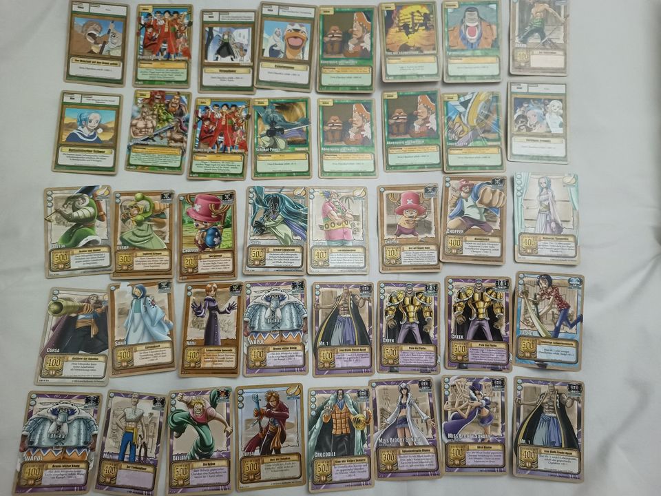 One Piece Karten - Card Game +  VS Sytem Marvel Karten in Stuttgart