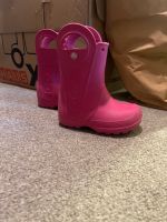 Crocs Gummistiefel Pink Größe 8 / 24,5 Stiefel Matschstiefel Niedersachsen - Laatzen Vorschau