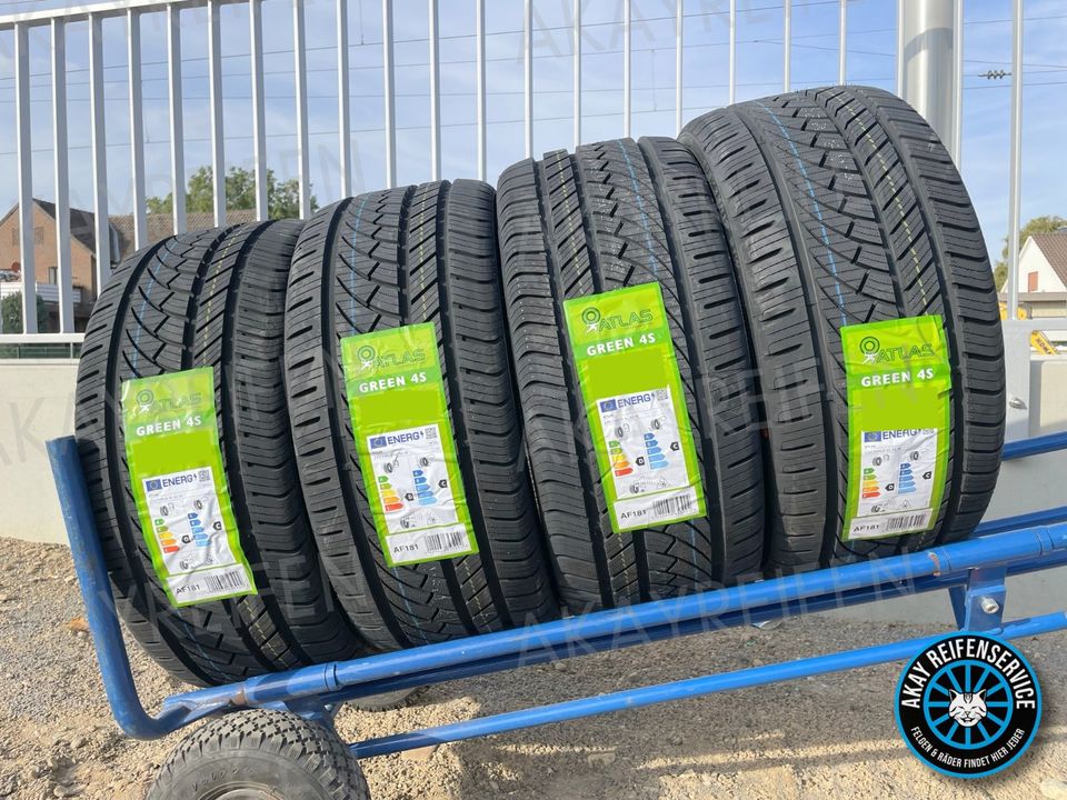 4x 245/45 R17 99W XL ➡️ Allwetterreifen Ganzjahresreifen Reifen ➡️ ATLAS Green 4S Allwetter ➡️ BMW 5er E60 E61 Mercedes E-Klasse W211 W212 Limo Kombi SL R129 CLS Audi A4 B8 A5 A6 4F TT Jaguar XJ M+S ◄ in Melle