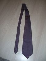 Schlagermove Krawatte 70 er Jahre schwarz lila Muster Niedersachsen - Asendorf (Nordheide) Vorschau