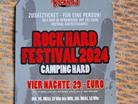 RockHard Festival Camping Ticket Duisburg - Walsum Vorschau