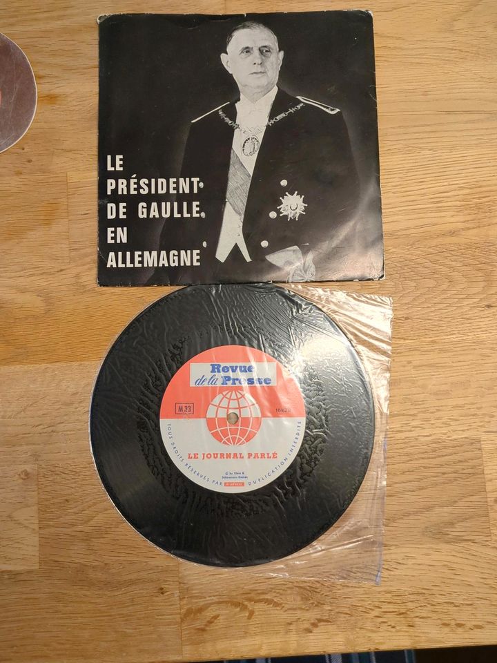 Charles de Gaulle - Rede in Deutschland - 7 '' Zoll Platte in Hannover