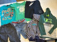 Bekleidungspaket, Größe 116, Sweatshirtjacke, T-Shirt, kurze Hose Hessen - Braunfels Vorschau