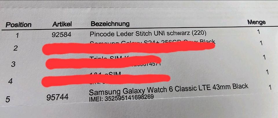 Samsung Galaxy Watch 6 Classic LTE 43mm/ Neu in Stuttgart