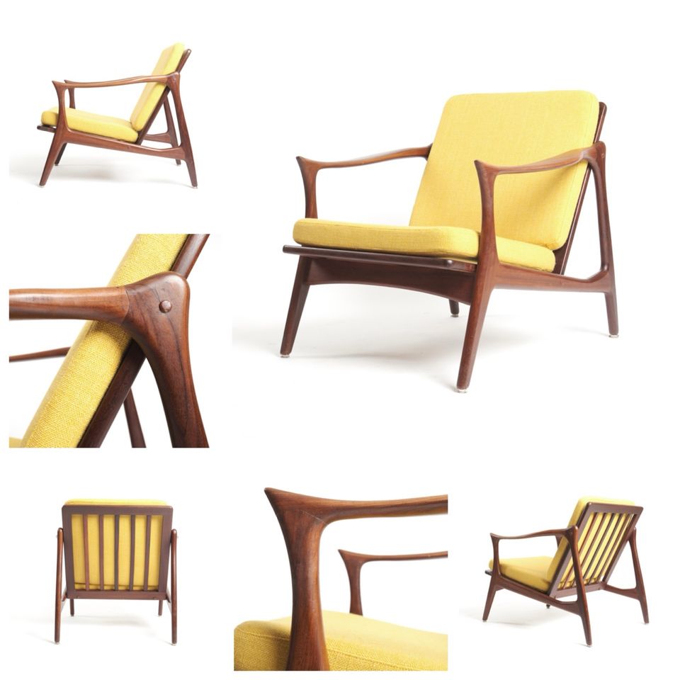 ✓ Wunschfarbe & Stoff | Ole Wanscher Senator Sessel easy Chair Teak Kai Kristiansen Grete jalk Poul jensen Teakholz Arne Hovmand Olsen Hans Wegner Fredrik Kayser mid Century Vintage in Berlin