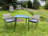 Gartentisch und Stühle Rattan Gartenmöbel Sachsen - Lugau Vorschau