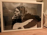 Großes Kurt Cobain Nirvana Poster mit Rahmen Wandsbek - Hamburg Farmsen-Berne Vorschau