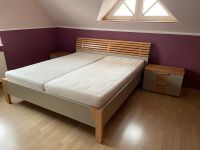 Schlafzimmer GLOBAL, Kernbuche (Doppelbett mit 2x Nachtschränken) Niedersachsen - Gronau (Leine) Vorschau