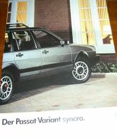 Prospekt 1986 VOLKSWAGEN VW PASSAT VARIANT SYNCRO Portofrei! Nordrhein-Westfalen - Moers Vorschau