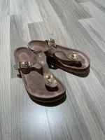 Birkenstock Sandalen Gold Gr. 38 Bayern - Laufach Vorschau