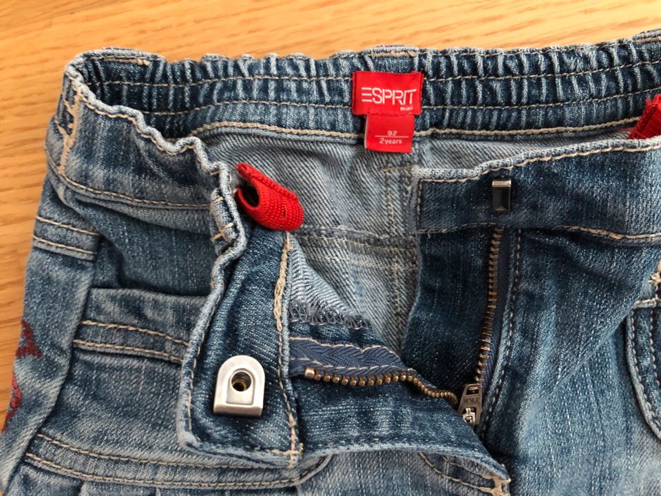 5x Rock Jeansrock  Esprit No Respect usw Gr. 92 & 92/98 in Taunusstein