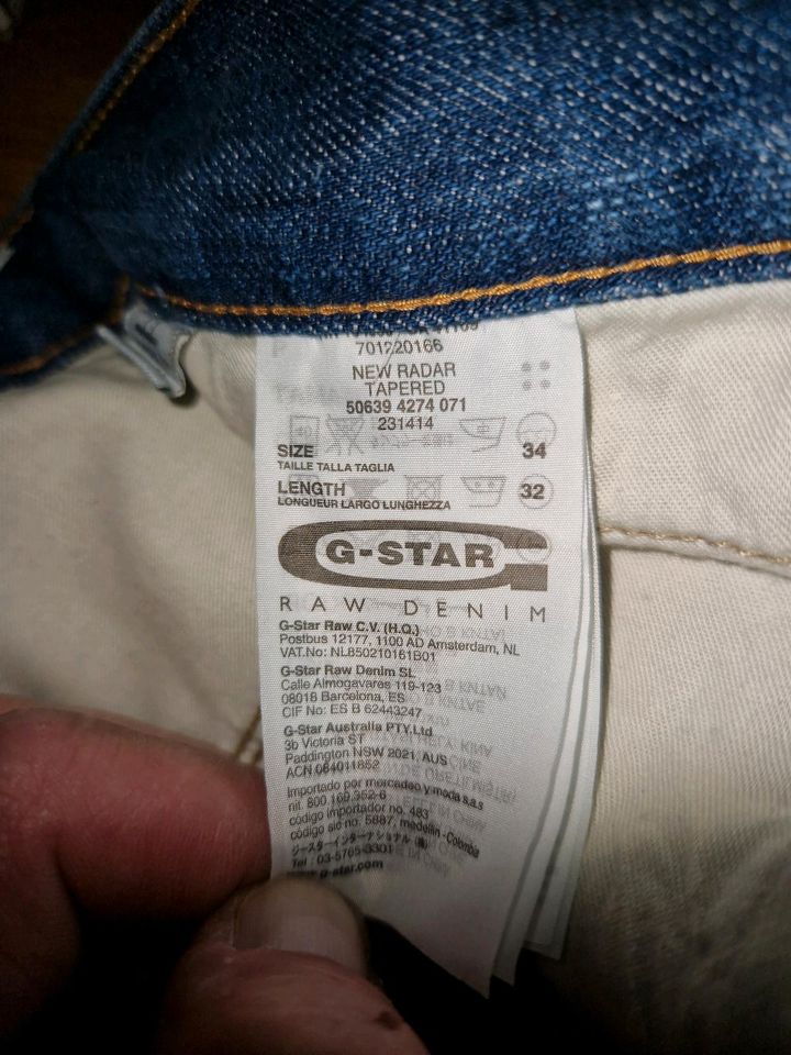 G-Star Jeans GS01 W34 L32 in Altendiez