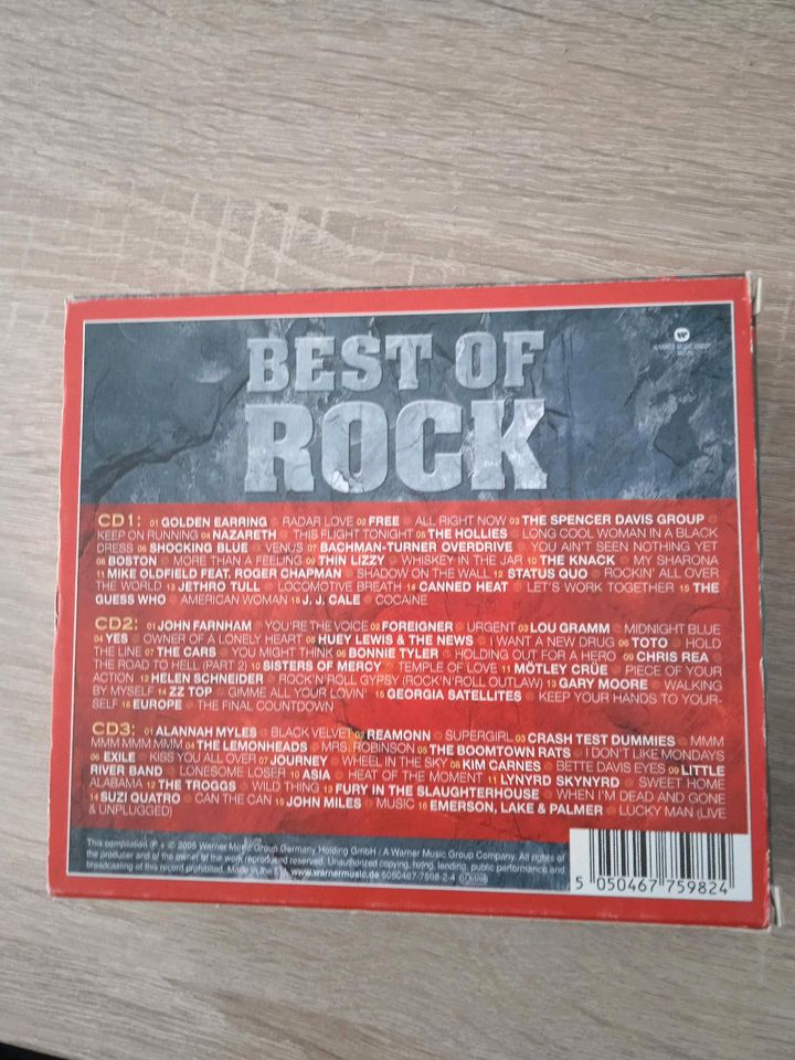 Best of Rock 3 cd box in Waldkraiburg