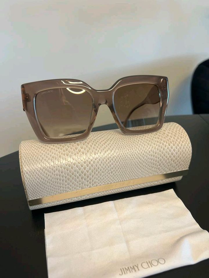 Jimmy Choo ELENI /G/S Sonnenbrille FWM HA 53 nude beige in Berlin