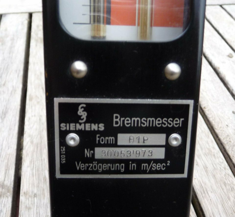 Bremsmesser Siemens mit Koffer in Grevenbroich