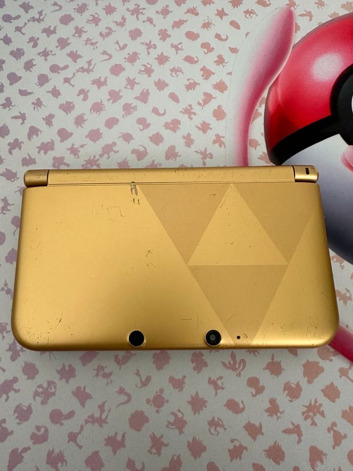 Nintendo 3DS XL Zelda Edition + Spiele in Neunkirchen