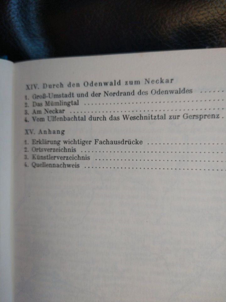 KUNSTHISTORISCHER WANDERFÜHRER HESSEN - in Zwingenberg