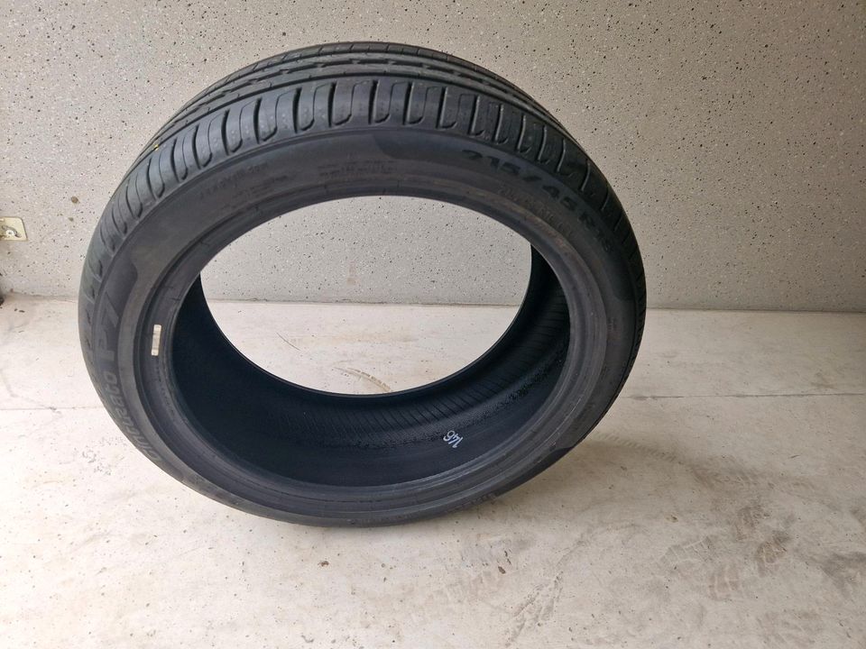 Neuwertige Pirelli Cinturato p7 215/45r18 in Kerken