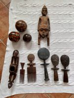 Afrikanische Dekostücke Sammlung Kr. München - Großhelfendorf Vorschau