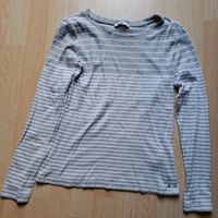 AJC Langarmshirt weiß/grau geringelt, Gr. 36/38 Baden-Württemberg - Bühlertal Vorschau