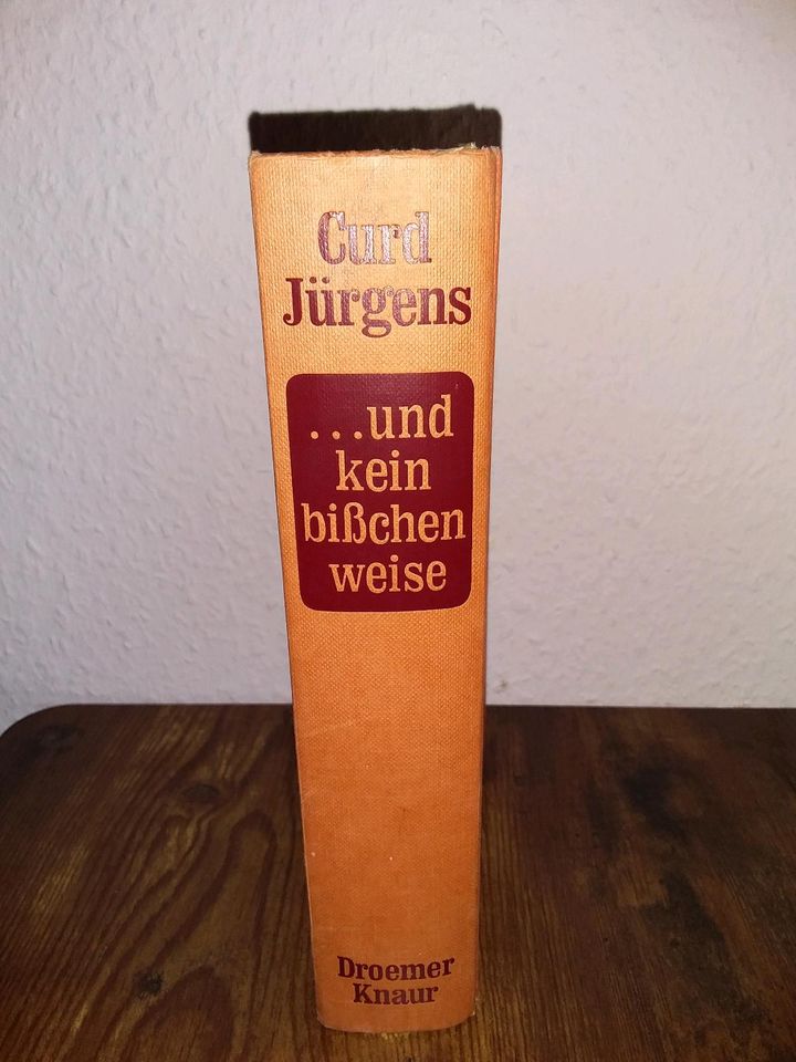 Curd Jürgens / ...und kein bißchen weise /handsigniert vom Autor in Rinteln