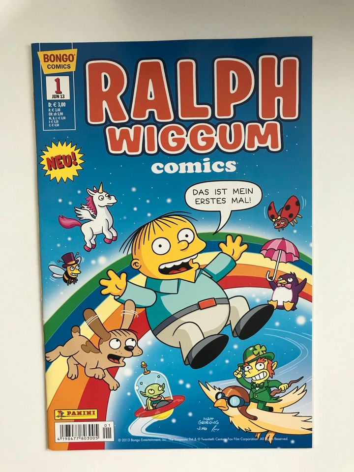 Simpsons Comics 192 Bart Simpson Comic gigantomat Ralph Wiggum in Winnenden
