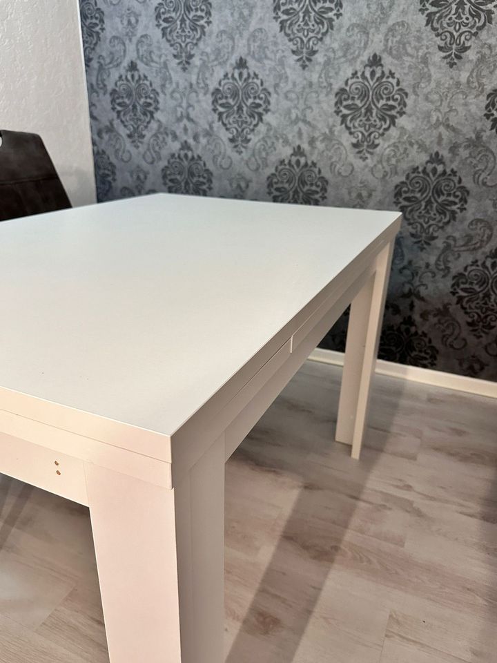Massivholz Tisch mit 4 Stühlen in Dortmund