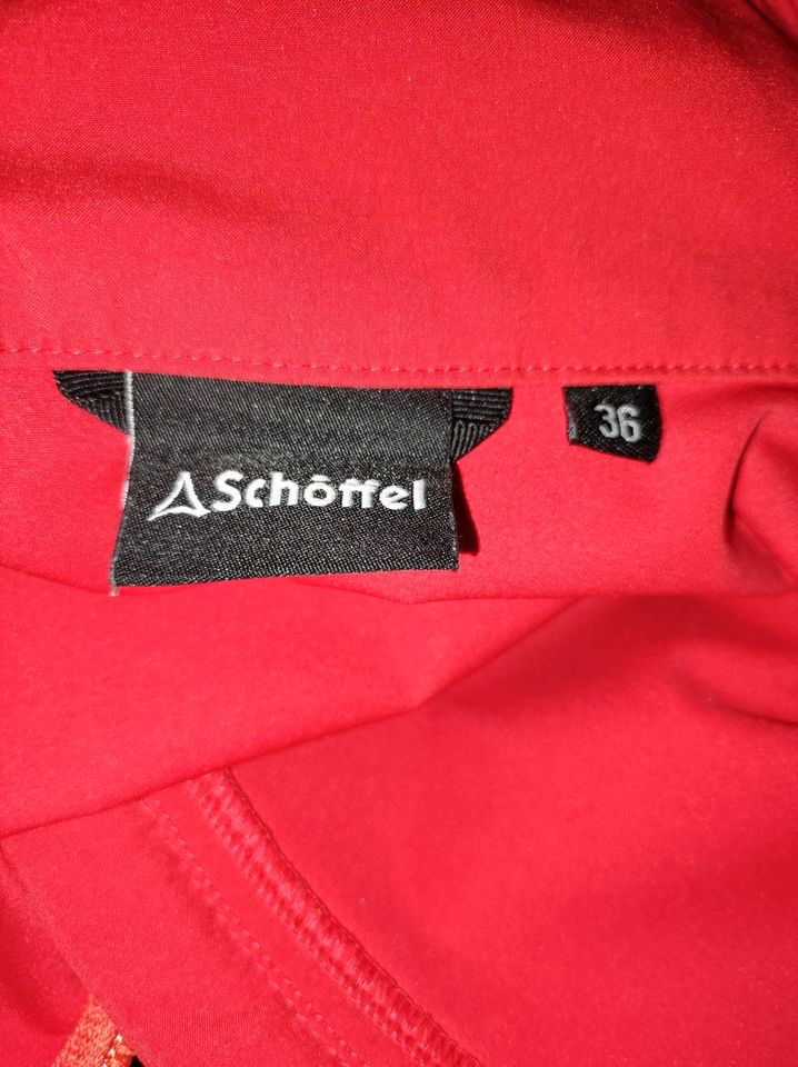 Schöffel Softshelljacke Damen rot 36 kaum getragen in Schwarzenberg (Erzgebirge)