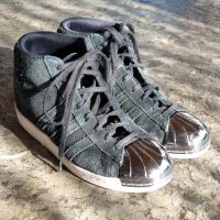Adidas Sneaker mit Absatz Damen Schwarz Superstar Leder 40 2/3 Baden-Württemberg - Obersulm Vorschau