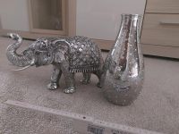 Deko Elefant & Vase silber Thüringen - Worbis Vorschau