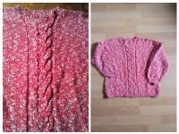 Handgestrickte Pullover Gr. 134 Mecklenburg-Vorpommern - Groß Teetzleben Vorschau