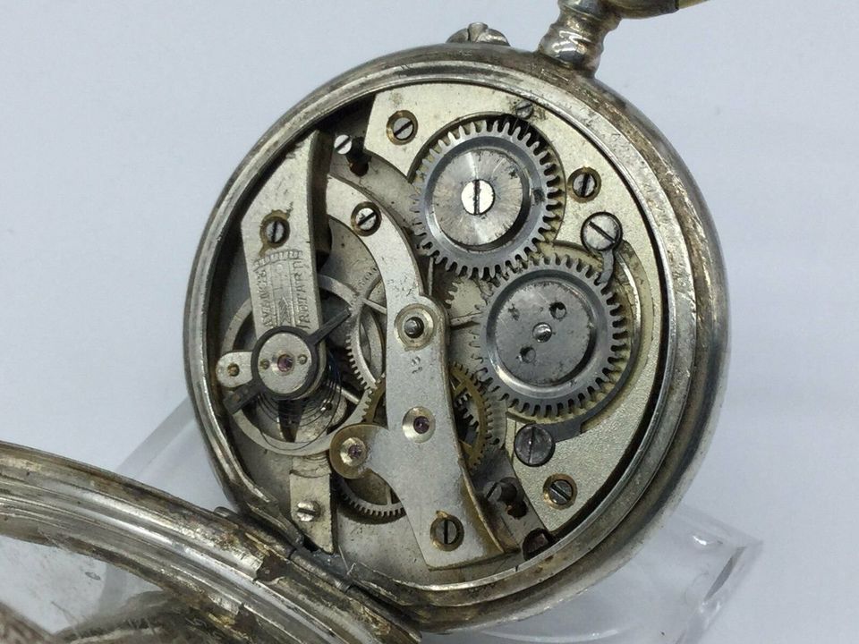 Antike Taschenuhr aus 800er Silber, Restaurationsobjekt in Fürth