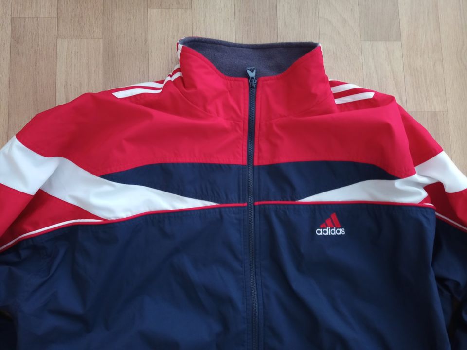 Adidas Vintage Trainingsjacke bunt Gr. 9 neu in Halbendorf