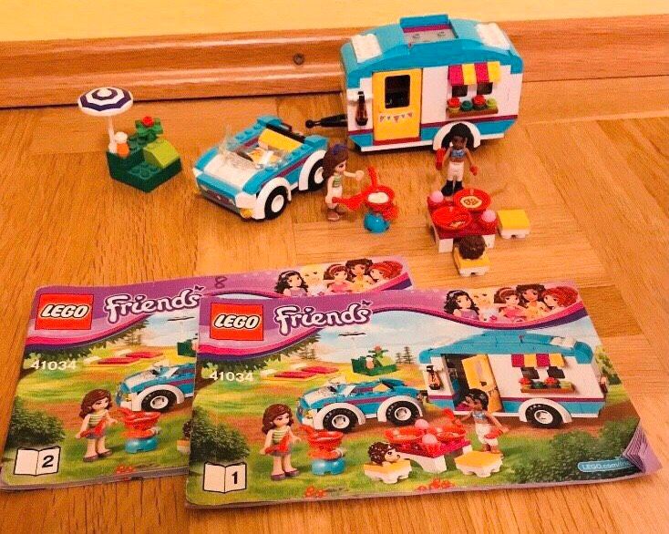 Lego Friends 41034 Wohnwagen Wohnmobil Ausflug Camping Auto in Koblenz