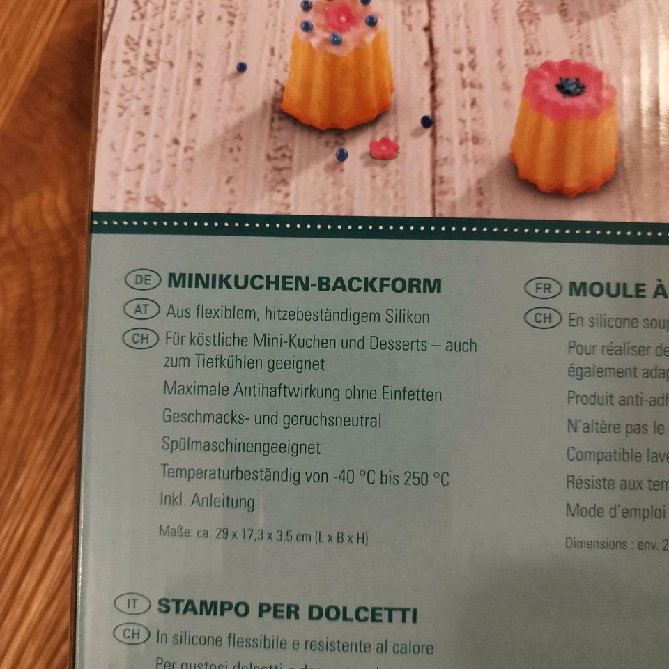 Backformen Silikon Minikuchen und Lolliform in Salzkotten