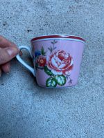 Tasse Teetassen Kaffeetassen Blumenmuster pink Geschirr Nordrhein-Westfalen - Hückeswagen Vorschau