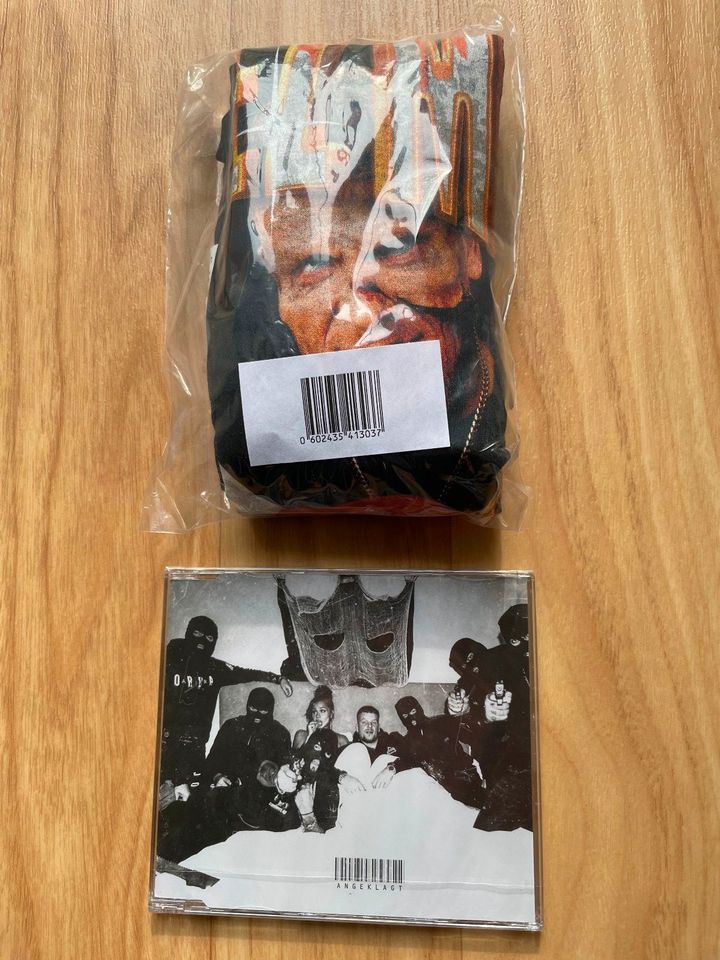 BONEZ MC - ANGEKLAGT - Single CD mit Shirt L NEU OVP in Berlin