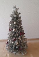 Deko Weihnachtsbaum silber mit Deko rot silber Bayern - Sugenheim Vorschau