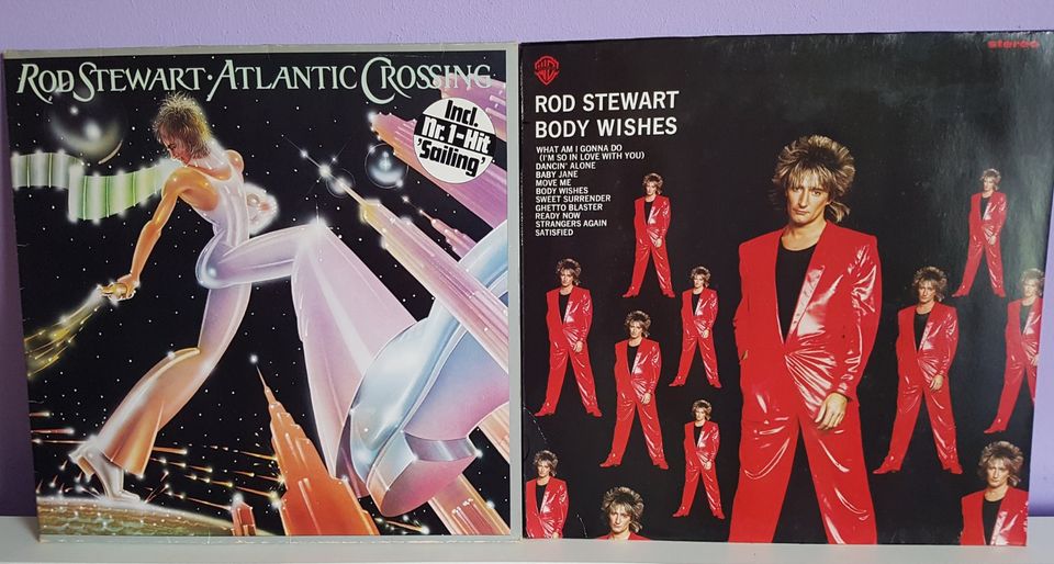 Rod Stewart - 2 Alben / Schallplatte LP Vinyl in Bochum