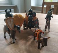 Playmobil Tarnkutsche der Falkenritter, 2 Pferde, 1 Bulle, 4 Fig. Berlin - Friedenau Vorschau