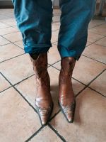 Stiefel Rinaldi Cowboy sehr selten Büffelleder Nordrhein-Westfalen - Hürth Vorschau