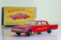 "Matchbox" No.59  FORD FAIRLANE "FIRE CHIEF" mit OVP Nordrhein-Westfalen - Mönchengladbach Vorschau