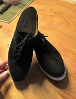 Ichi Wildleder Schuhe Sneaker schwarz weiß Gr 40 Bayern - Heimenkirch Vorschau